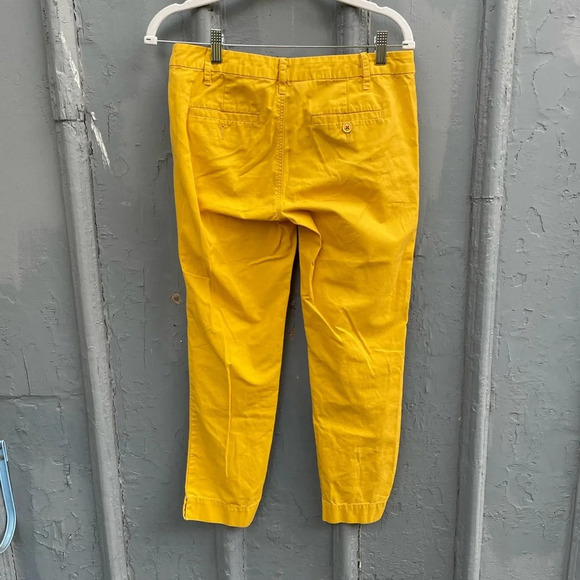 G1 Basic Goods Iconic  Chino Paper Twill Mustard cotton pants, size 2 - Picture 4 of 13